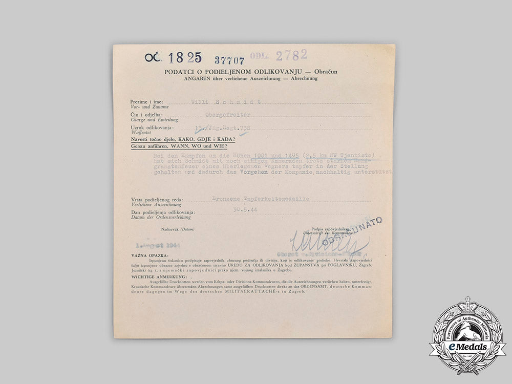 croatia,_independent_state._a_lot_of_award_documents_to_wehrmacht_personnel_c2020_121_mnc2914_1