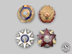 Romania, People's Republic. A Lot Of Four Badges