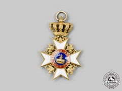Mecklenburg-Schwerin. An Order Of The Wendish Crown, Miniature Cross In Gold, C.1900