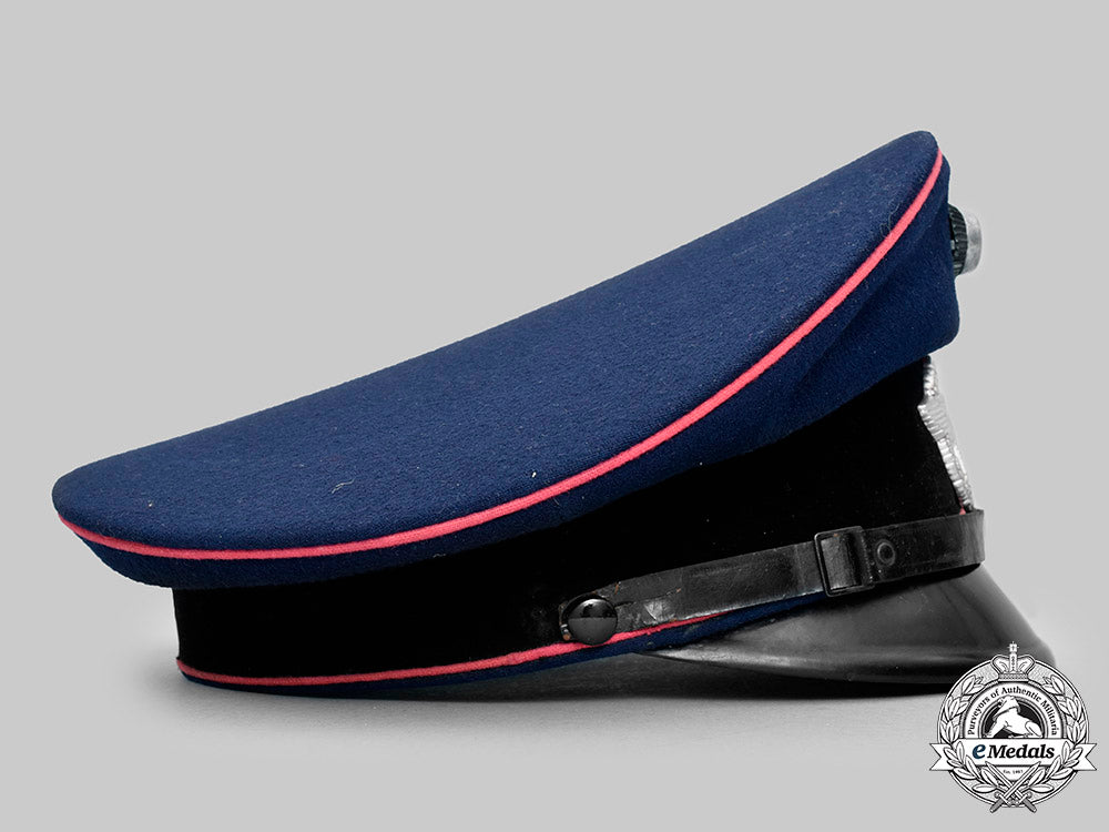 germany,_feuerschutzpolizei._an_em/_nco’s_visor_cap,_by_georg_rieder_c2020_148_mnc4241_1