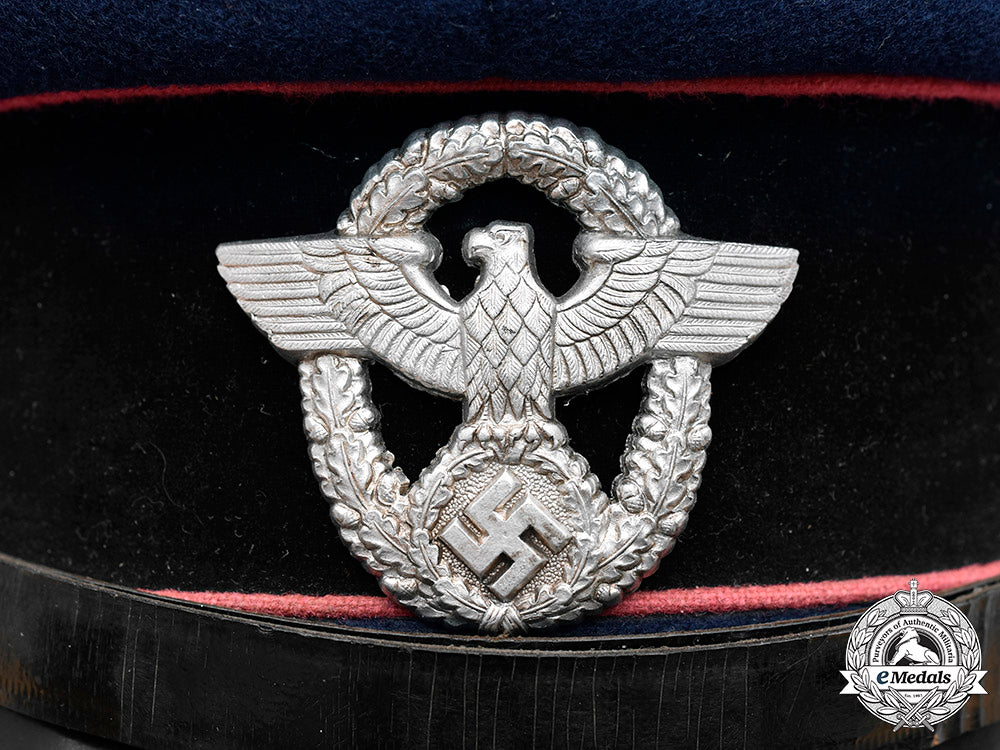 germany,_feuerschutzpolizei._an_em/_nco’s_visor_cap,_by_georg_rieder_c2020_152_mnc4250_1