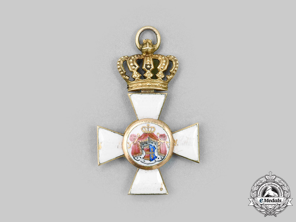 oldenburg,_grand_duchy._a_house_and_merit_order_of_peter_frederick_louis,_miniature_i_class_knight_in_gold,_c.1900_c2020_152_mnc7022_1
