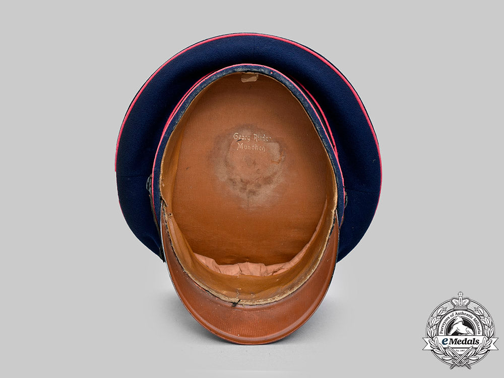 germany,_feuerschutzpolizei._an_em/_nco’s_visor_cap,_by_georg_rieder_c2020_153_mnc4252_1