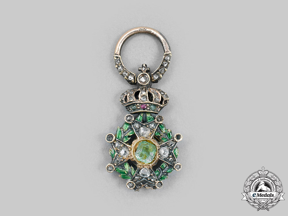 belgium,_kingdom._an_order_of_leopold,_grand_cross_miniature_in_gold,_diamonds_and_emeralds,_c.1860_c2020_155_mnc7025_1