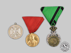 Serbia, Kingdom. A Lot Of Three Awards