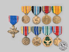 United States. A Lot Of Nine Medals