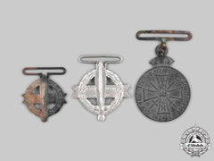 Greece, Kingdom. Three Miniature Medals