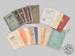Germany, Third Reich. A Mixed Lot Of Identity Booklets And Documents