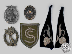 Germany, Wehrmacht. A Lot Of Badges And Insignia
