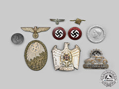Germany, Third Reich. A Mixed Lot Of Badges And Insignia