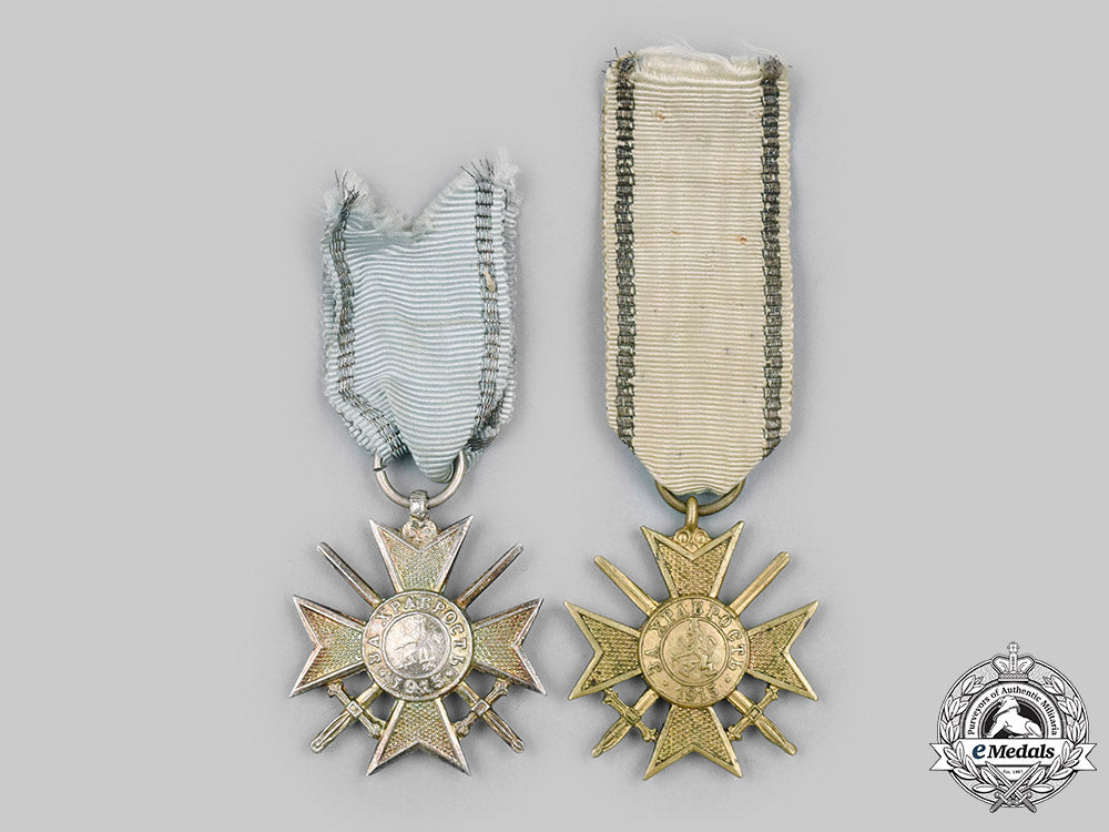 bulgaria,_kingdom:_two_military_order_for_bravery,_soldier's_crosses_for_bravery,_c.1916_c2020_207_mnc0753_1_1_1