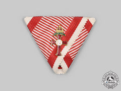Austria, Empire. An Order Of Franz Joseph, Miniature Officer With War Decoration