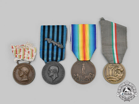 italy,_kingdom._a_lot_of_four_medals_c2020_221_mnc2366_1