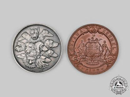 canada,_united_kingdom._two_kennel_club/_canine_society_award_medals_c2020_245_mnc7535_1
