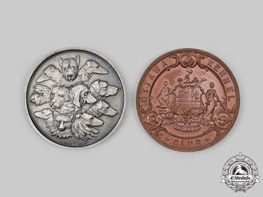 canada,_united_kingdom._two_kennel_club/_canine_society_award_medals_c2020_245_mnc7535_1