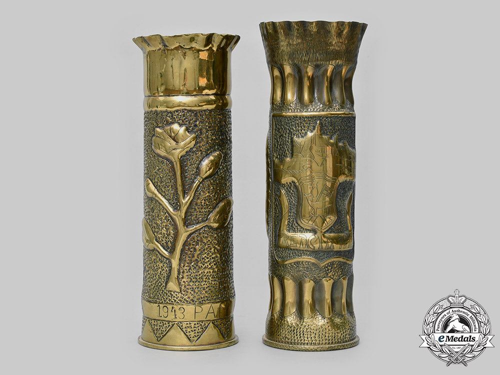 slovakia,_i_republic._a_pair_of_commemorative_trench_art_brass_shells_c2020_249_mnc2720