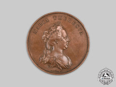Austria, Empire. A Theresian Military Academy Table Medal 1862