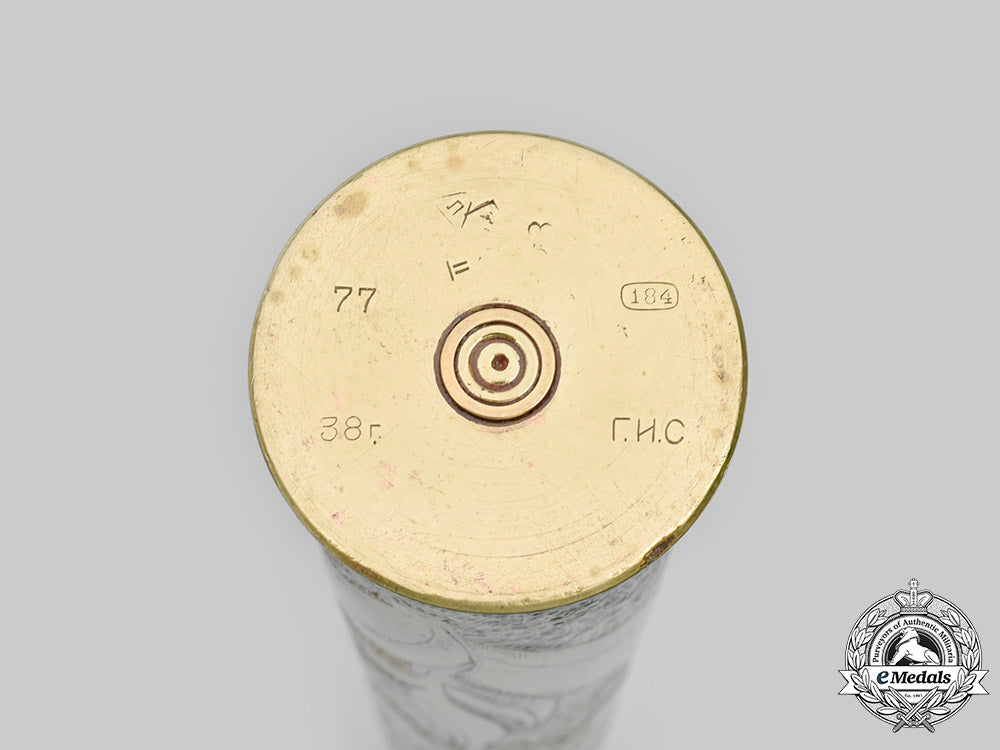 slovakia,_i_republic._a_pair_of_eastern_front_trench_art_brass_shells_c2020_260_mnc2742