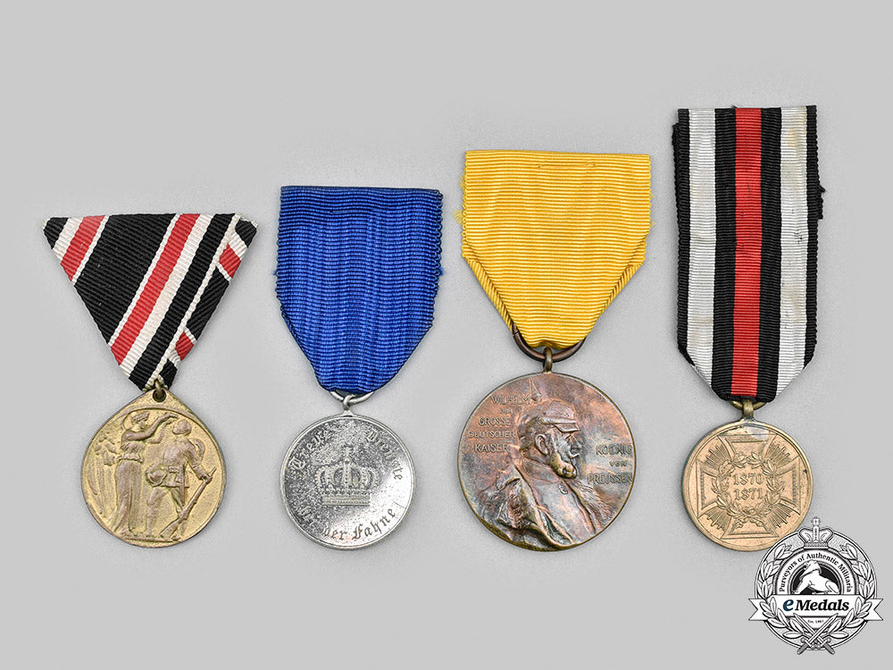 germany,_prussia._a_lot_of_four_medals_c2020_261_mnc2465