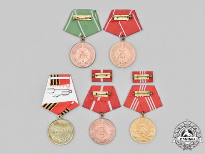 germany,_german_democratic_republic;_russia,_federation._lot_of_five_medals_c2020_269_mnc2483_1_1