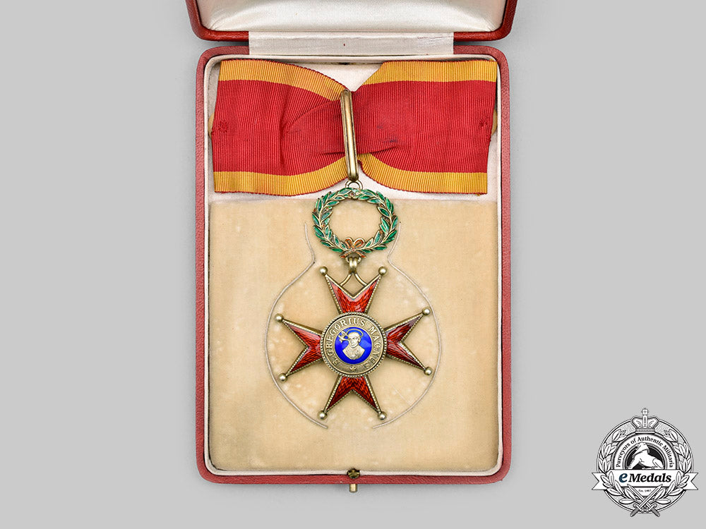 vatican._equestrian._an_order_of_st._gregory_the_great,_iii_class,_commander,_by_tanfani&_bertarelli,_c.1920_c2020_272_mnc7241_1_1