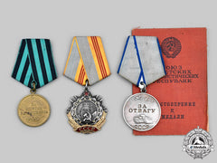 Russia, Soviet Union. A Lot Of Three Awards