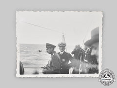 Yugoslavia, Kingdom. A Private Photograph Of King Alexander I And Tsar Boris Iii