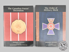 Canada, Commonwealth. Two Official Canadian Armed Forces Award Publications, Bilingual