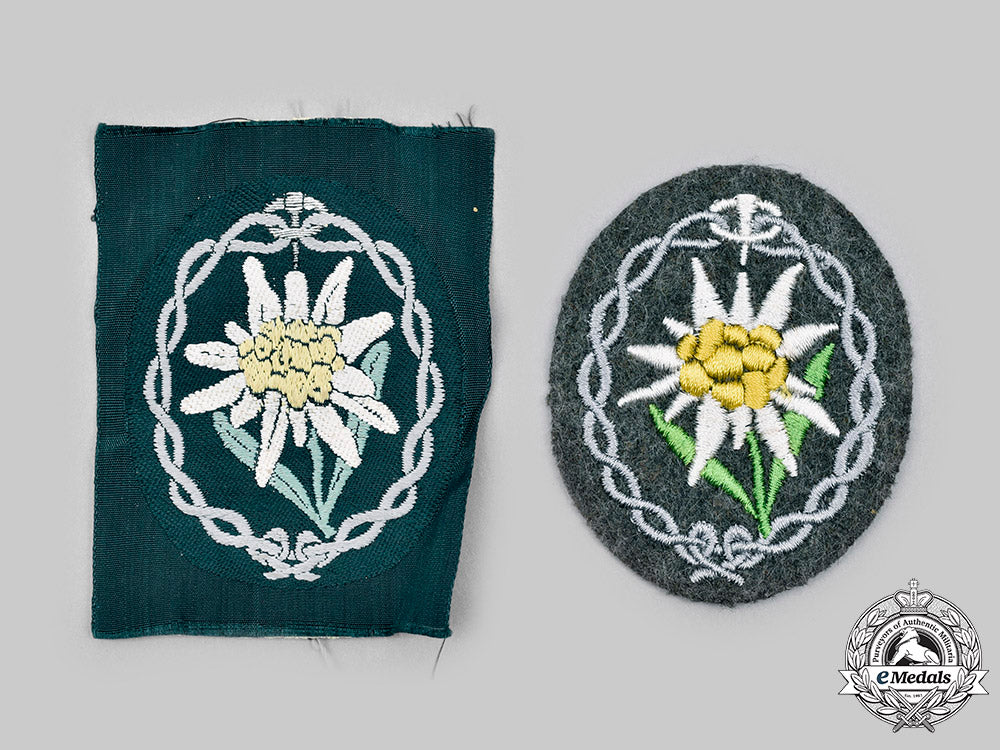 germany,_heer._a_pair_of_gebirgsjäger_sleeve_insignia_c2020_292_mnc2243_1