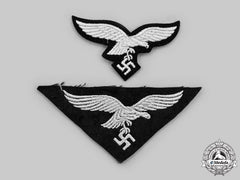 Germany, Luftwaffe. A Pair Of Uniform Insignia