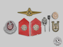 Croatia, Independent State. A Second War Lot Of Eight Items