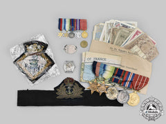 Canada, Commonwealth. The Medals Of Lieutenant-Commander Morris Rcnvr, Convoy Escort Hmcs Eastview
