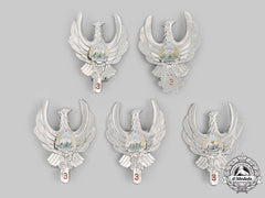 Romania, People's Republic. Five Romanian Air Force (Roaf) Badges