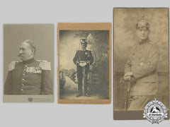 Germany, Imperial. A Lot Of Studio Portraits Of Imperial Officers