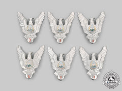 Romania, People's Republic. Six Romanian Air Force (Roaf) Pilot Iii Class Badges