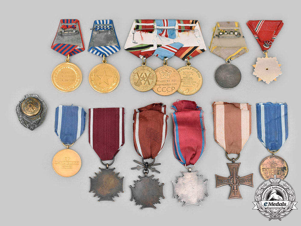 hungary,_people's_republic;_poland,_republic,_people's_republic;_russia:_soviet_union;_yugoslavia,_socialist_federal_republic._a_lot_of_fourteen_awards_c2020_3180_mnc1865_1