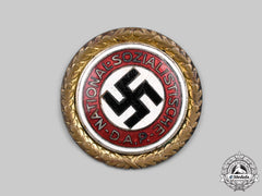 Germany, Nsdap. A Golden Party Badge, Large Version, By Deschler & Sohn