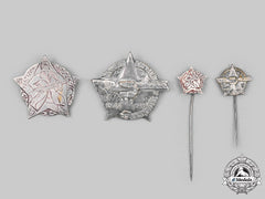Czechoslovakia, Republic. Four Partisan Items