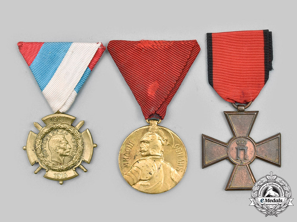 serbia,_kingdom._a_lot_of_three_awards_c2020_326_mnc7286