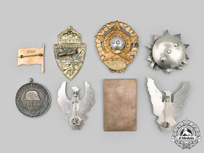czechoslovakia,_socialist_republic;_hungary,_regency;_romania,_people's_republic;_russia,_soviet_union._a_lot_of_eight_military_items_c2020_329_mnc7292_1