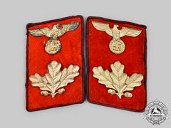 Germany, Nsdap. A Set Of Gau-Level Dienstleiter Collar Tabs