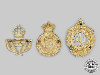 canada,_united_kingdom._a_lot_of_three_glengarry/_cap_badges_c2020_342_mnc1171_1