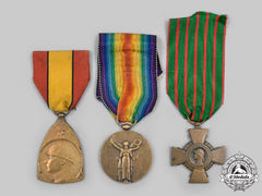 Belgium, Kingdom; France, Iii Republic. A Lot Of Three Awards