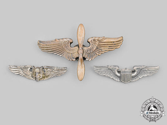 united_states._a_lot_of_three_army_air_force(_usaaf)_wings,_c.1945_c2020_352_mnc1099_1