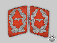 Germany, Luftwaffe. A Set Of Luftwaffe Flak/Artillery Major Collar Tabs