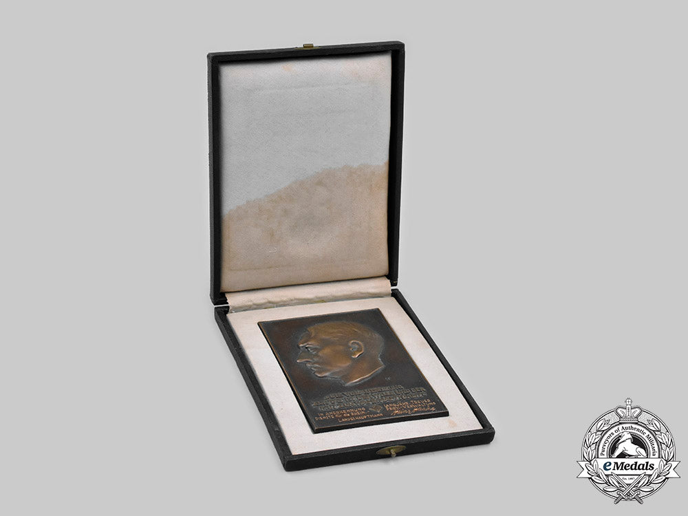 germany,_third_reich._a_commemorative_ah_wall_plaque,_with_landeshauptmann_heinz_haake_dedication_c2020_378_mnc3786