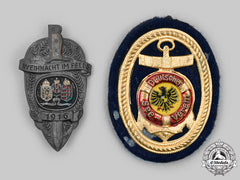 Austria-Hungary, Empire. A Pair Of Commemorative Badges