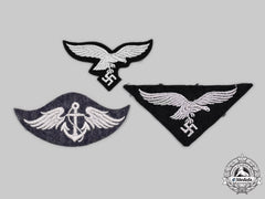 Germany, Luftwaffe. A Lot Of Uniform Insignia