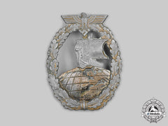 Germany, Kriegsmarine. An Auxiliary Cruiser War Badge, By Steinhauer & Lück