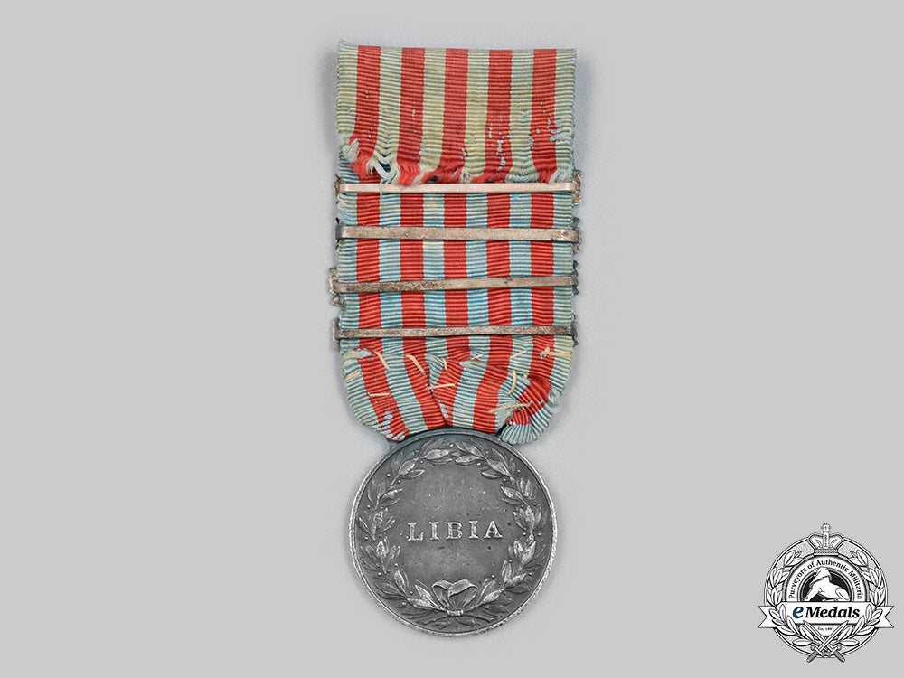 italy,_kingdom._a_libya_campaign_medal_with4_clasps_c2020_395_mnc1591